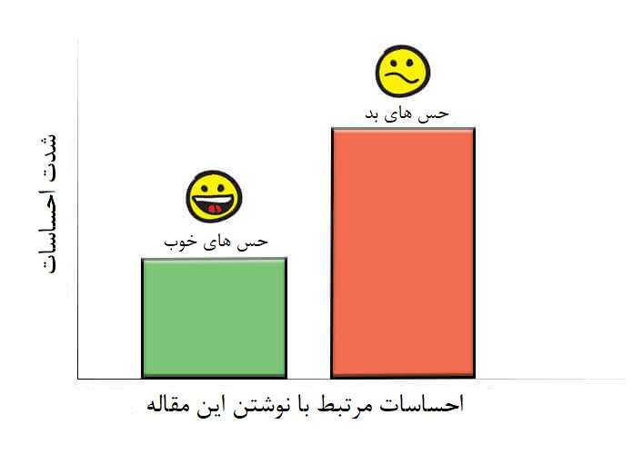 احساسات خوب و بد